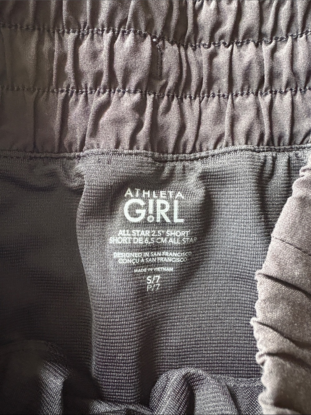 Athleta Girl Athletic Shorts size S(7) - Picture 2 of 5